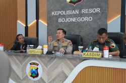 Amankan Natal dan Tahun Baru, Polres Bojonegoro Petakan Titik Rawan