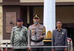 Polres Pringsewu Siapkan Pengamanan Nataru 2025–2026, Fokus Antisipasi Cuaca Ekstrem