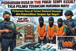 Buru Rusa di TN Komodo Pakai Senpi, Tiga Tersangka Terancam Hukuman Mati