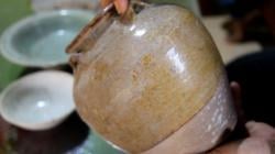 Artefak Diduga Abad 13–15 Ditemukan di Hutan Tritik Nganjuk, Diserahkan ke Museum