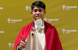 Baru Pertama, Atlet Muay Thai Asal Ngawi Raih Medali Perak Sea Games Thailand 2025