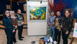 Pameran Pelukis Muda Kemal Suhaya Dibuka Jaksa Agung, Lelang Karya Bantu Rumah RJ