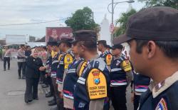 Jelang Nataru, Polres Ponorogo Siagakan Ratusan Personel dan Bangun 7 Pos