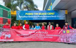 Solidaritas untuk Sumatra, SP PLN Salurkan Donasi Rp800 Juta bagi Masyarakat Terdampak Bencana