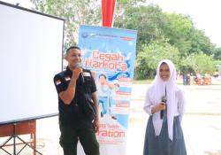 KPH XII Benakat dan BNNK Mura Kasih Paham Pelajar SMP dan SMA Soal Lingkungan dan Bahaya Narkoba