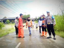 Sungai Kali Lamong Meluap, Akses Desa dan Lahan Pertanian Terendam