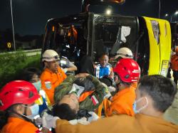 Kecelakaan Maut Bus Tabrak Pembatas Jalan di Exit Tol Krapyak Semarang: 15 Orang Tewas, 19 Luka