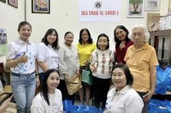 Berbagi Kasih Natal 2025 di Surabaya, Alumni Santuni Guru Purnatugas