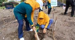 Peringatan Hari Ibu, Istri Karyawan Perhutani Turun ke Hutan Lakukan Reboisasi