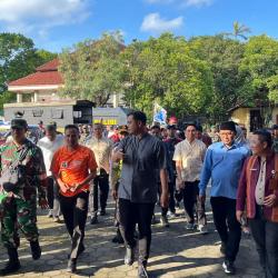 Demo UMK Jepara 2026 Adem, Bupati Temui Langsung Massa, Tegaskan Proses Dialog Tetap Berjalan