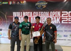 M Fazrin, Atlet BMSC Perbakin Lebak Raih Juara Satu Lomba Menembak Walikota Cilegon Open 2025