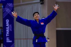Debut Manis Mahasiswa UBSI Karawang: Sabet Emas Judo di SEA Games Thailand 2025