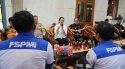 Terima Perwakilan Buruh, Agustina Siapkan Usulan UMK Minimal 3,7 Juta dan Pastikan Ada UMSK