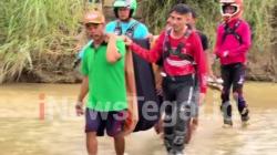Perjuangan Nyawa di Atas Tandu Sarung: Ibu Hamil di Tegal Harus Seberangi Sungai demi Melahirkan