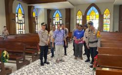 Jelang Malam Natal, Polres Cirebon Kota Kerahkan Ratusan Personel Amankan Gereja