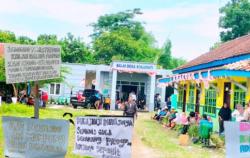 Dana Desa dan BUMDes Diduga Tidak Transparan, Warga Desa Sokawati Pemalang Gelar Aksi Unjuk Rasa