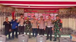 Pastikan Keamanan Nataru, Wakil Ketua DPRD Sulsel dan Kasatlantas Wajo Sidak Pospam