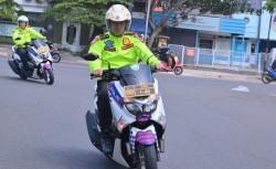 Kapolrestabes Pimpin Patroli Bermotor, Pastikan Natal di Bandung Aman Kondusif
