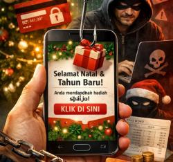 Ucapan Natal Palsu Mengintai, Bank Ingatkan Nasabah Waspadai Penipuan Digital