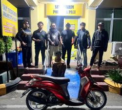 Jatanras Polresta Palu Tangkap Pelaku Curanmor