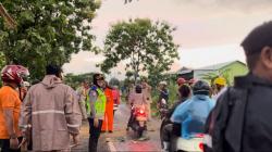 Hujan Disertai Angin Kencang Terjang Sragen, Puluhan Pohon Tumbang Timpa Mobil
