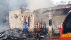 Dalam Satu Jam, Api Hanguskan Empat Rumah di Campalagian Polman