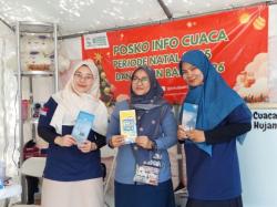 BMKG Buka Posko Informasi Cuaca Nataru di Rest Area KM 166 Tol Cipali