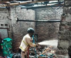Sebuah Rumah di Indramayu Alami Kebakaran, Diduga Akibat Korsleting Listrik