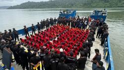 Jelang Pergantian Tahun, 1.882 Narapidana Berisiko Tinggi Dikirim ke Nusakambangan