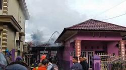Kebakaran Hanguskan Rumah Warga di Palangka Raya