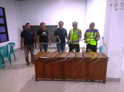 Akan Tawuran, 19 Remaja Bersenjata Tajam di Undaan Kudus Ditangkap Polisi