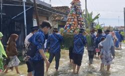 Banjir Tak Surutkan Tradisi, Sedekah Bumi Dusun Kudu Tetap Meriah