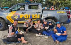 Pengamanan Nataru Tanpa Celah, Satpolairud Pangandaran Tunjukkan Kekompakan Usai Patroli