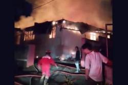 BREAKING NEWS: Kebakaran Hebat Panti Werdha Damai Manado, 16 Lansia Tewas