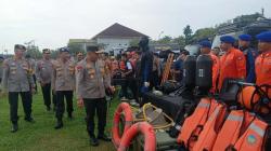 Pintu Air Koto Panjang Kampar Dibuka, Kapolda Riau Siapkan Personel Antisipasi Banjir