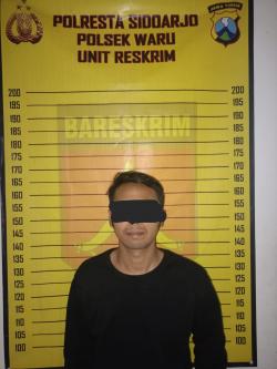 Tergiur Uang Kotak Amal, Pria Asal Malang Kepergok Mencuri di Masjid Bungurasih Timur Waru Sidoarjo