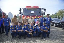 Pemkot Semarang Terima Hibah Armada Damkar dari Pemprov DKI Jakarta