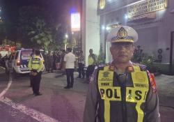 Polrestabes Surabaya Lakukan Rekayasa Lalu Lintas Saat Malam Tahun Baru