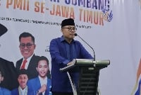 Pelantikan PMII Jombang, Staf Ahli Pupuk Indonesia Tekankan Teknologi dan Ketahanan Pangan