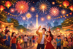 Negara Ini Menjadi yang Pertama Sambut Tahun Baru 2026, Indonesia Urutan ke-7