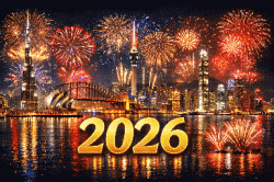 7 Negara Terbaik untuk Pesta Kembang Api Sambut Tahun Baru 2026