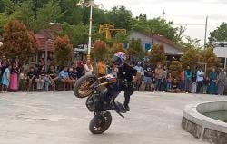 Inilah Penampilan Freestyle Juara Asia di Wisata Noyogimbal View yang Memukau Pengunjung 