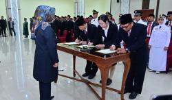 Malam Tahun Baru, Bupati Sukoharjo Lantik 155 Pejabat Sekaligus