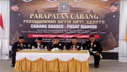 Parapatan Cabang PSHT Sragen Berlangsung Aman dan Sukses, 3 Calon Ketua Diajukan ke Pusat Madiun