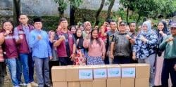 Ratusan Paket Sembako Disalurkan untuk Korban Banjir di Ciwandan