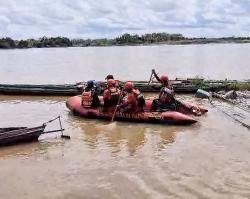 Pemuda Hanyut di Sungai Kahayan Gunung Mas, Pencarian Masih Dilakukan Tim SAR Gabungan