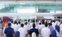 Posko Nataru Bandara SAMS Sepinggan Resmi Ditutup, Penumpang Capai 19 Ribu per Hari