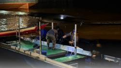 Ketinting Berpenumpang 3 Orang Tabrak Ponton di Sungai Mahakam, Satu Hilang