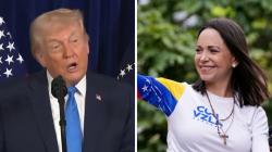 Dari Nobel Perdamaian hingga Karakas: Machado Dedikasikan Penghargaannya untuk Trump