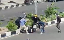 Diduga Soal Lahan Parkir, Dua Kelompok Terlibat Pengeroyokan di Depan PS Mall Palembang